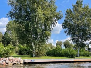 Eiland aan de doorvaart